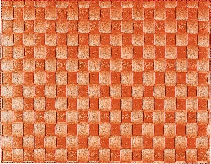 Saleen Placemat - Geweven - Orange Red