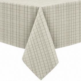 Gecoat tafellinnen Damero Liso Crudo