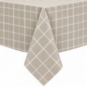 Gecoat tafellinnen Lys Naturel