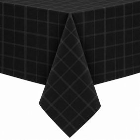 Gecoat tafellinnen Lys Zwart