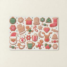 Placemat Kerst Koekjes