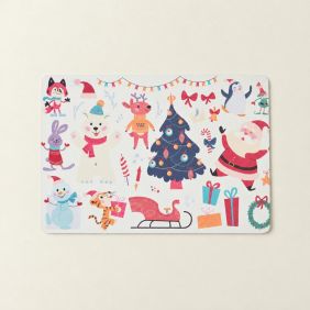 Placemat Kerst Slee