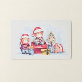 Kerst Placemat - Beren