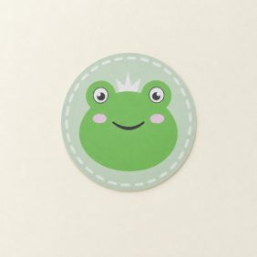 Placemat Dieren Rond Kikker