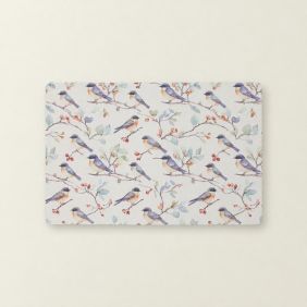 Placemat Vogels - Aquareltakken Bessen