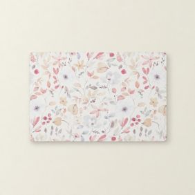 Placemat Veldbloemen - Oranje