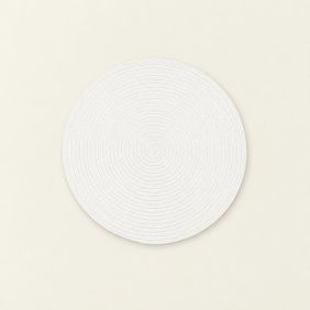 Placemat Geweven Rond - Offwhite